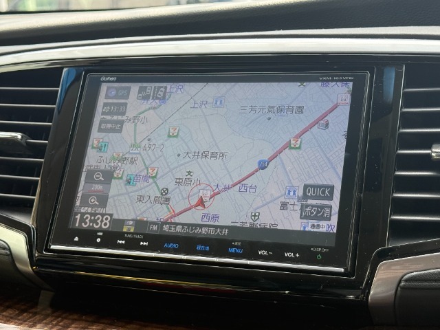 純正メモリーナビを装備しておりますのでお近くから長距離のお出かけまで幅広くお使い頂けます♪