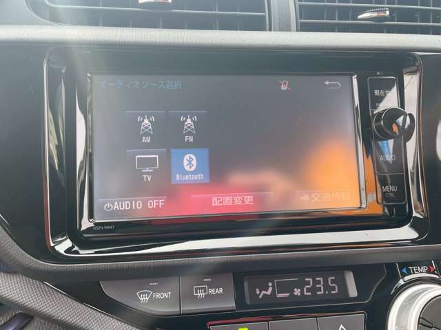 お好きなナビゲーションがつけられます。スタッフにお問合せください。