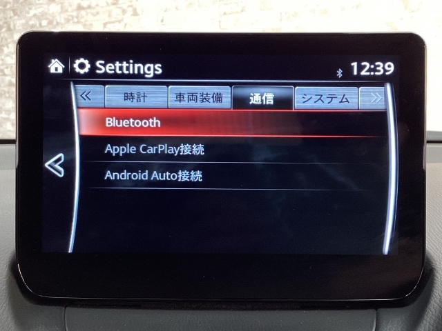 ブルートゥース　カープレイ　アンドロイドオート対応です。