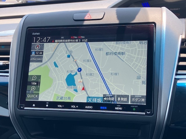 HONDA純正ナビを搭載！初めての道でも安心です♪