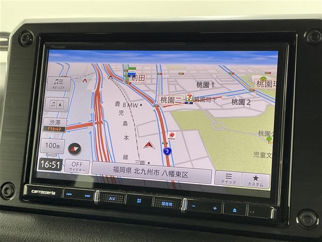 【カーナビ】ナビ利用時のマップ表示は見やすく、いつものドライブがグッと楽しくなります！
