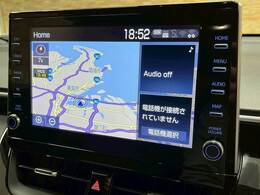 【純正ディスプレイオーディオ】装備でナビ、フルセグTV視聴やBluetooth等充実装備。