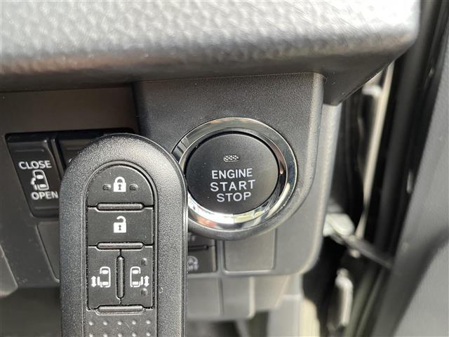 【スマートキー（エンジンスタートストップスイッチ）】スマートキー（電子キー）を持っていれば、スイッチを押すだけでエンジンをかけることができます！