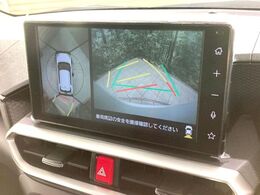 【パノラマモニター】専用のカメラにより、上から見下ろしたような視点で360度クルマの周囲を確認することができます☆死角部分も確認しやすく、狭い場所での切り返しや駐車もスムーズに行えます。