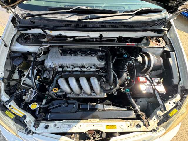 新車当時にオプションで存在したヘッドチューンを施された仕様のエンジンをガスケットなど交換、各部清掃して組みなおしたエンジンになります。