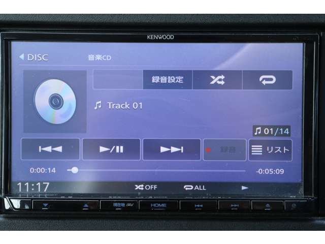 CD搭載☆お好きな音源で楽しくドライブや通勤にご利用下さい♪