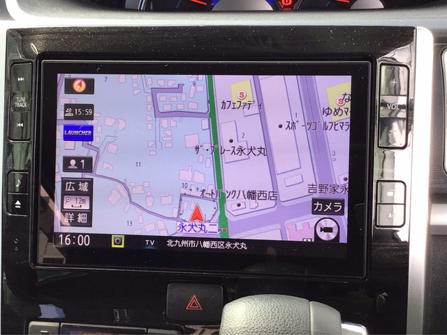 安心の純正8インチナビゲーション装備しています。