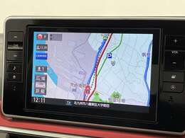 【純正ナビ】専用設計で車内の雰囲気にマッチしたナビが装備されています！利用時のマップ表示は見やすく、いつものドライブがグッと楽しくなります！