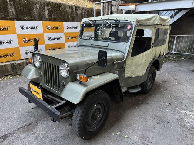 旧車三菱ジープJ54ディーゼルmt愛知から