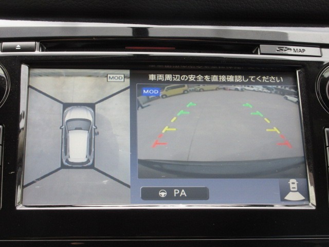 アランドビューカメラシステムとパーキングアシストを搭載！「見通しの悪い交差点での発進」「料金所などへの幅寄せ」「バック駐車」「縦列駐車」といった、多くの人が苦手意識を持ちやすいシーンで効果を発揮