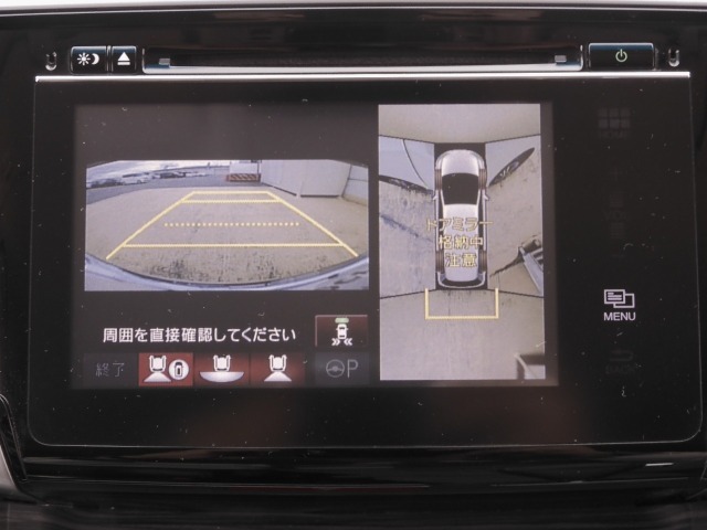 ◆全周囲カメラシステム◆運転席から見えにくい後方などをナビ画面で確認でき運転を支援するシステムです！