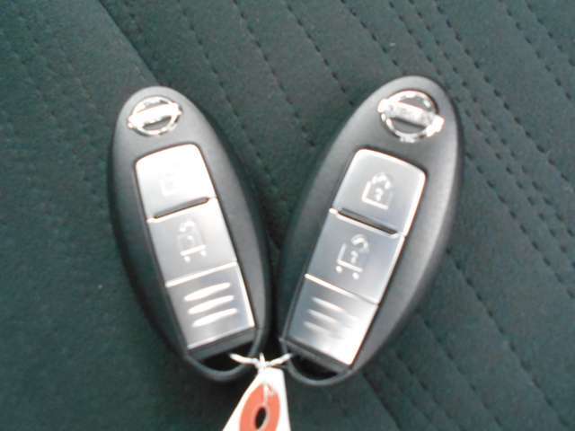 インテリジェントキー2個付いてます