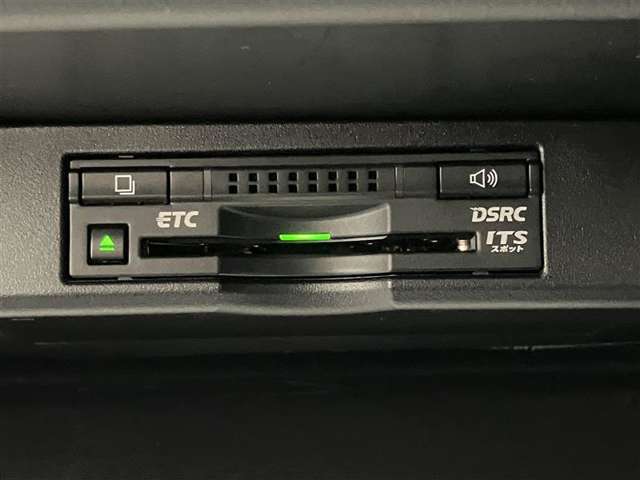 高速道路をスイスイッと通過の『ETC』付き！ETCカードをお持ちでない方は、トヨタETCカードもございますので、ご相談下さいね☆