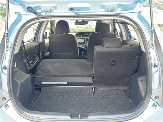【シートアレンジ】乗せる人数、荷物によってシートをアレンジすれば、ダンボールなどの大きい荷物や、釣り具などの長尺物も載せられそうですね！