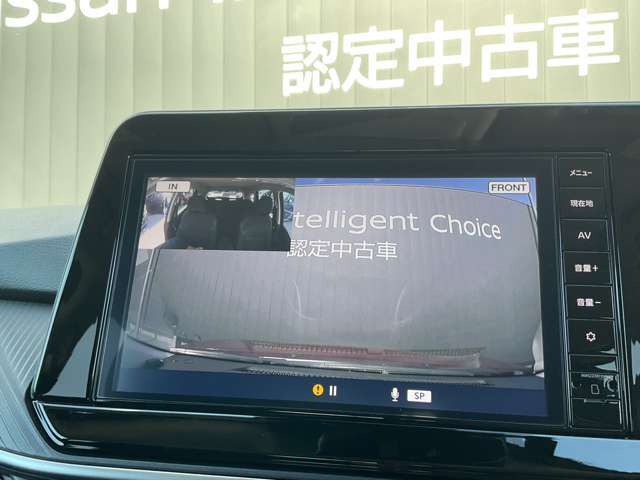 車室内＆前方のドライブレコーダーの映像をナビの画面で確認できます！！