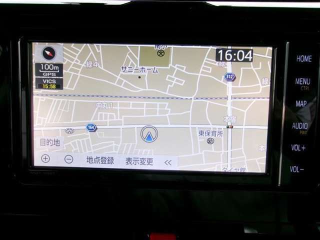 【ナビゲーション】ナビゲーションはトヨタ純正7型メモリーナビです。これさえあれば初めての道でも安心ですね。