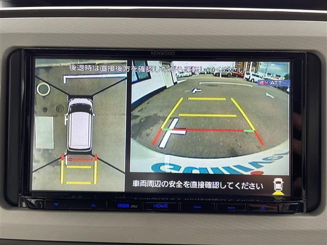 【　全方位カメラ　】上から見下ろしたように駐車が可能です。安心して縦列駐車も可能です♪