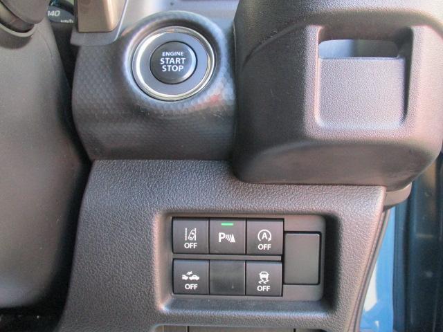 キーレスプッシュスタート。軽とは思えないほどの豊富な装備も魅力的！運転席から操作ラクラク。