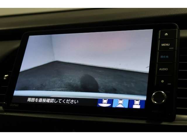 ◆◆バックカメラの画像です。車庫入れの安心感がアップしますね☆