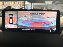【全方位モニター】専用のカメラにより、上から見下ろしたような視点で360度クルマの周囲を確認することができます☆縦列駐車や幅寄せ時に活躍してくれます♪