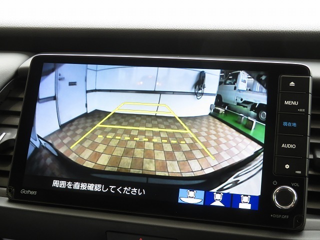 ◆◆バックカメラの画像です。車庫入れの安心感がアップしますね☆