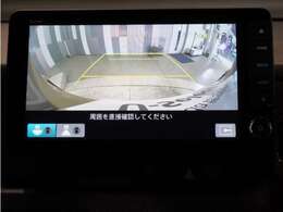 【バックカメラ】後退時も安心。リバース連動で画面が切り替わるのでとっても便利。