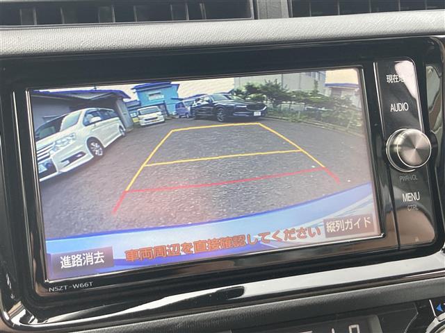 【バックカメラ】駐車が苦手な方でも映像で後方の安全確認もしっかり♪見えない死角の部分や距離感などモニター確認することが可能です！