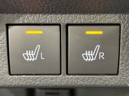 【シートヒーター】寒い日に重宝するシートヒーター！エアコンより早く温まってくれるので寒がりの人も安心ですね♪エアコンの温風は乾燥するから苦手、という方にもをおすすめです。