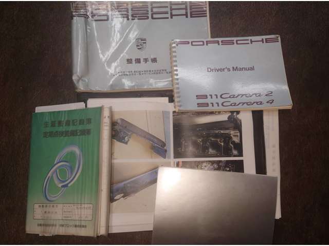 91年ミツワ納車から毎年のの記録簿あります。弊社では特に手を入れておりませんが、状態は良好かと。