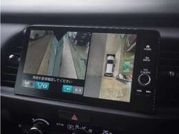 ◆全周囲カメラシステム◆運転席から見えにくい後方などをナビ画面で確認でき運転を支援するシステムです！