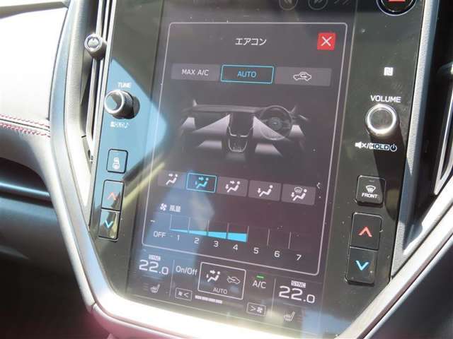 オートエアコンで車内はいつでも快適です♪