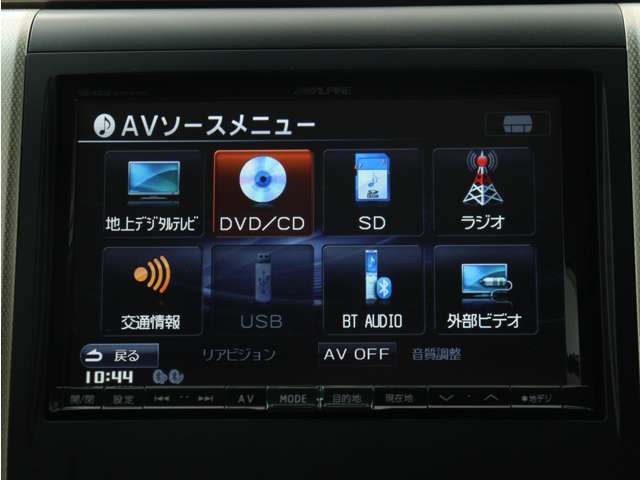 【大人気！ALPINE製BIG-X8インチナビ♪】大画面によりナビ情報も見易くDVD再生など迫力の有る映像も楽しめます！また、ブルートゥース接続など多彩な機能を取り揃えております！