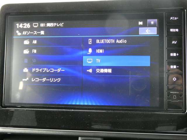 TVやBluetoothオーディオなどお楽しみ頂けます。車内がまるでコンサートホールのようにお楽しみ頂けます。