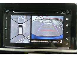 全方位モニターなら駐車の際も安心ですね！