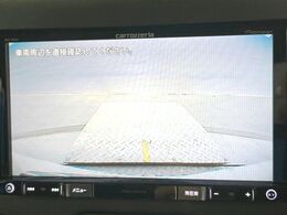 ●ガイドライン付きバックカメラ：不安な駐車もこれで安心！ガイドライン付きなので狭い箇所での駐車もラクラクです！