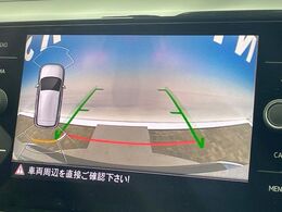 ●ガイドライン付きバックカメラ：不安な駐車もこれで安心！ガイドライン付きなので狭い箇所での駐車もラクラクです！