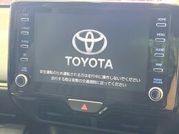 【8インチ　ディスプレイオーディオ】大画面のディスプレイはAppleCarPlayやAndroidAutoが利用可能。大きな画面でスマホナビアプリ等が利用いただけます♪