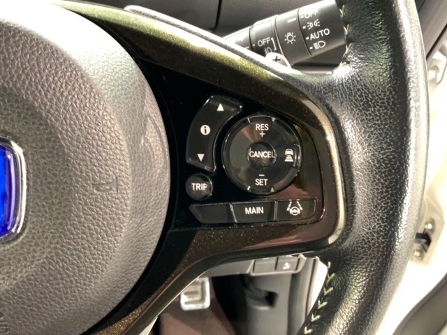 クルーズコントロールを装備しています。高速道路などで一定の速度で走ってくれるので運転が楽ですよ！速度を設定できますので、スピードの出しすぎにも注意できます。