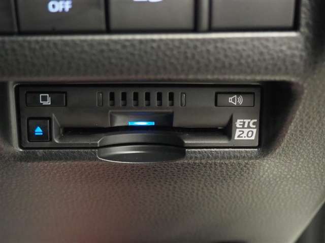ETC2.0搭載です。高速道路の乗り降りもスムーズです。