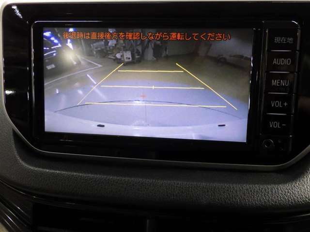 バックガイドモニターで、後方を確認しながら安心して駐車することができます。運転初心者も熟練者も必須の機能ですよ！