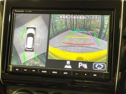 【全方位モニター用カメラ】専用のカメラにより、上から見下ろしたような視点で360度クルマの周囲を確認することができます☆死角部分も確認しやすく、狭い場所での切り返しや駐車もスムーズに行えます。
