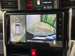 【パノラミックビューモニター】専用のカメラにより、上から見下ろしたような視点で360度クルマの周囲を確認することができます☆死角部分も確認しやすく、狭い場所での切り返しや駐車もスムーズに行えます。