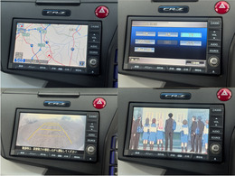 純正インターナビ/地デジ/CD/DVD　バックカメラ　ビルトインETC　コンフォートビューパッケージ　スマートキー　クルーズコントロール　HIDヘッドライト　フォグライト　純正16AW　リアワイパー