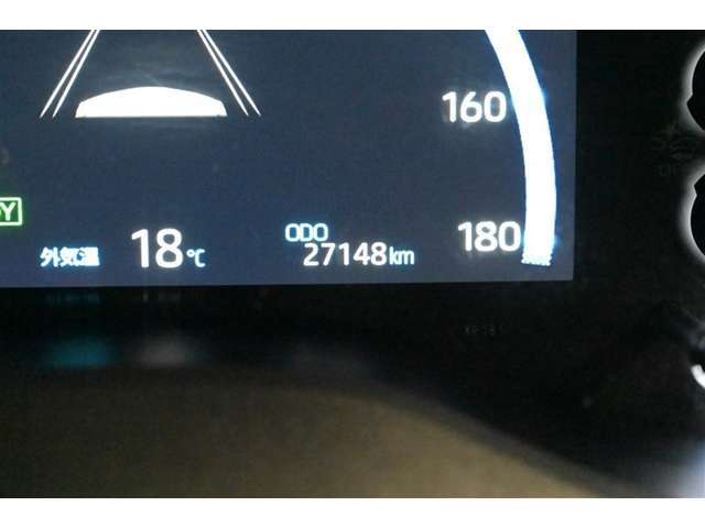 走行距離：27，148km（撮影時）　ご来店時や納車時には展示の移動や整備などで、若干 距離が進んでいる場合がございます。