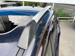 【ルーフレール】外観の魅力を引き立てるとともに、ウィンタースポーツや釣り、ロードバイク等で使う各種ギアを積むキャリア取り付けベースに！アクティブなカーライフを楽しむには必須の装備ですね！