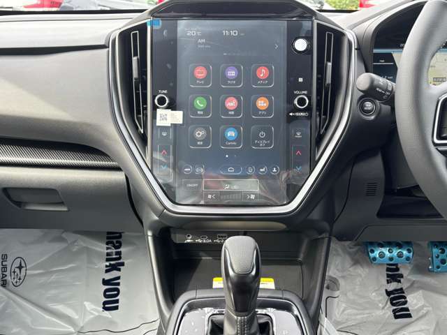 11.6インチセンターインフォメーションディスプレイ・アイサイトX搭載