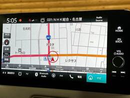 純正マルチナビゲーション搭載。音楽の録音やフルセグTV、Bluetoothお楽しみいただけます。