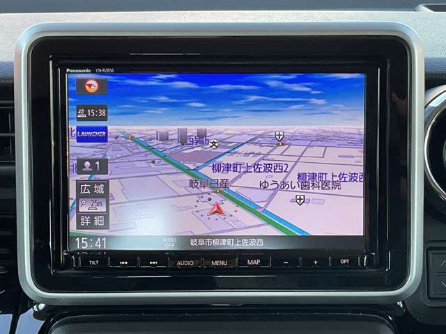スズキ純正メモリーナビゲーション