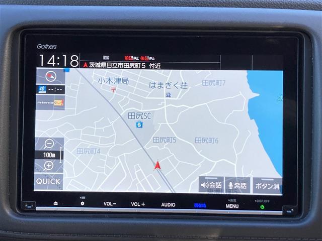 【カーナビゲーション】各種オーディオメディアも充実しているので運転の際も楽しくドライブができますね。