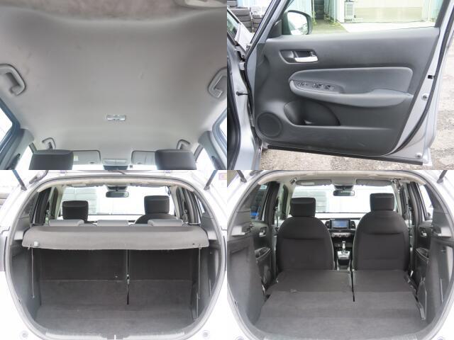 シートを倒せば、ラゲッジスペースがこんなにも広くなりますよ♪